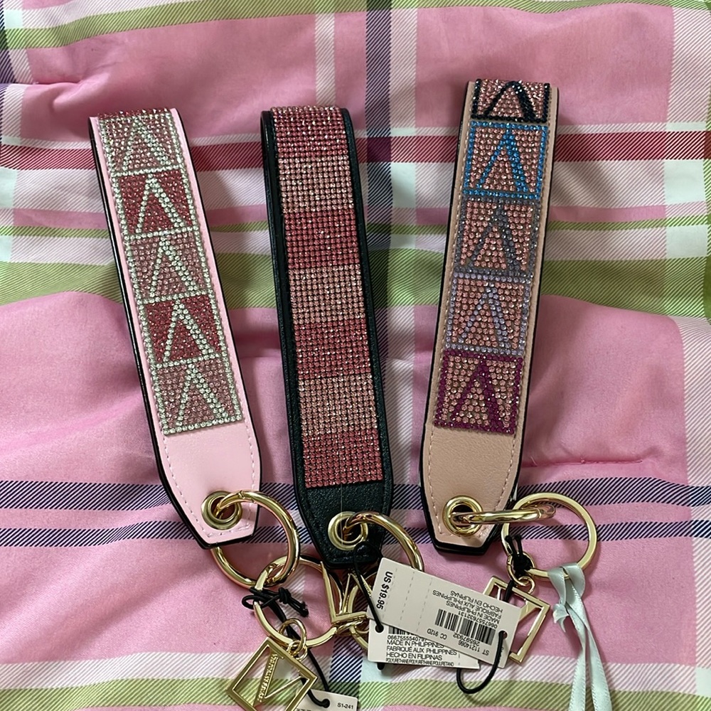 Lot of Victoria’s Secret bling keychains
